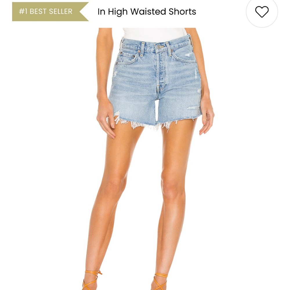 AGOLDE parker long shorts